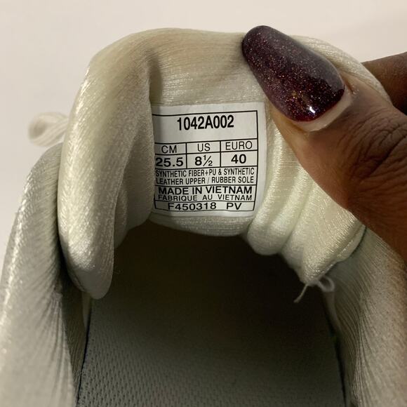 Asics Solution Speed Ff White Gray Women's Athletic Shoes Size 8.5 - Picture 10 of 12